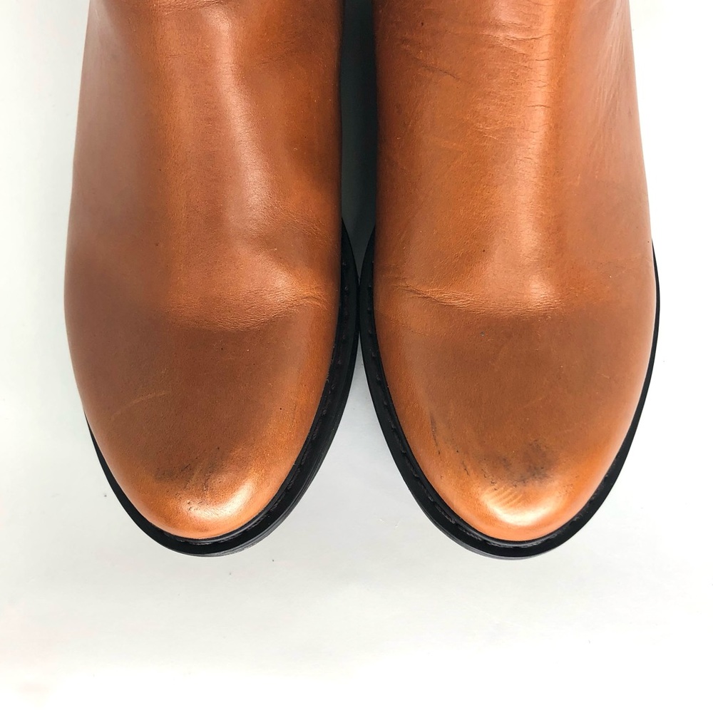 Dr Martens Aerial Chelsea Brown Leather Platform Wedge Bootie Women’s 8 Shoes - Picture 11 of 13